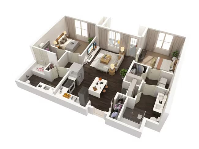 Unit 0-148 floor plan