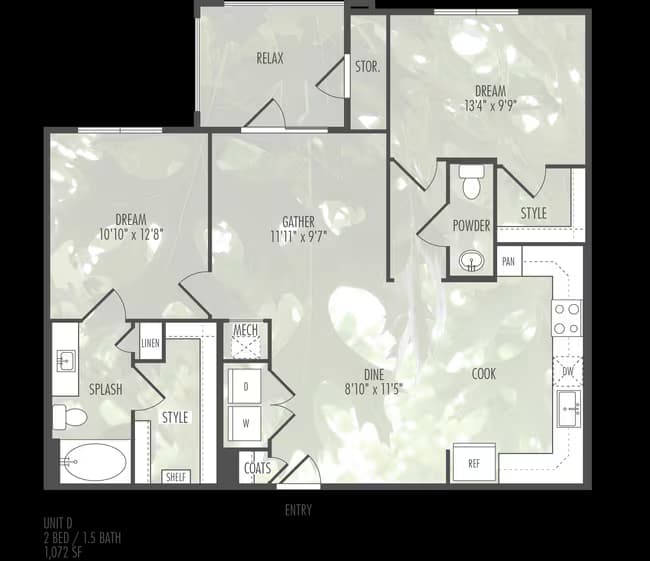 Unit 7303 7303 floor plan