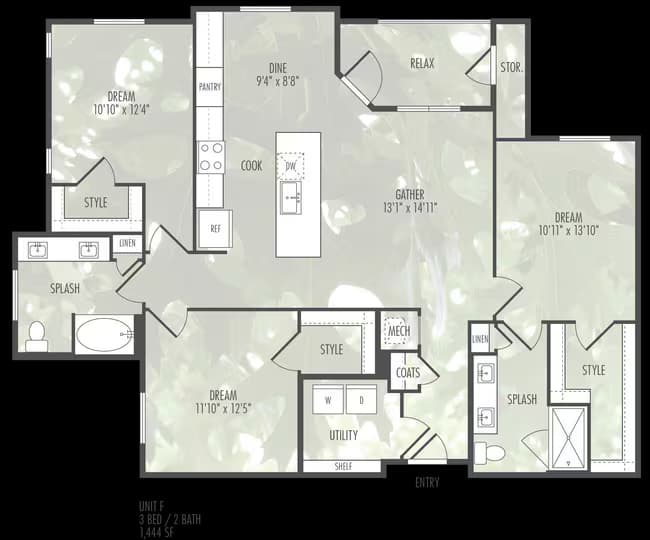 Unit 2201 2208 floor plan