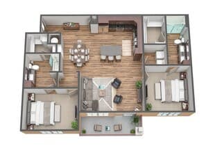 B5 833 floor plan