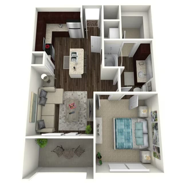 Bach - A2.2 170 floor plan