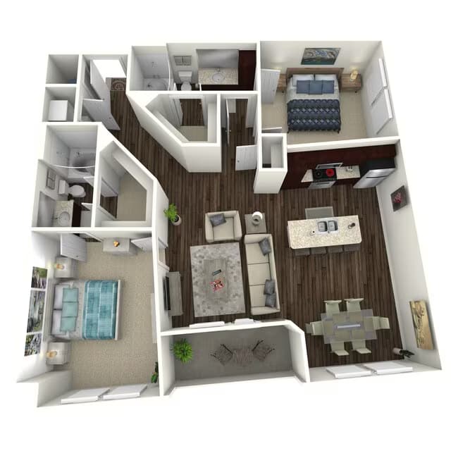 Picasso - C4 353 floor plan