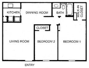 Maison 054W floor plan