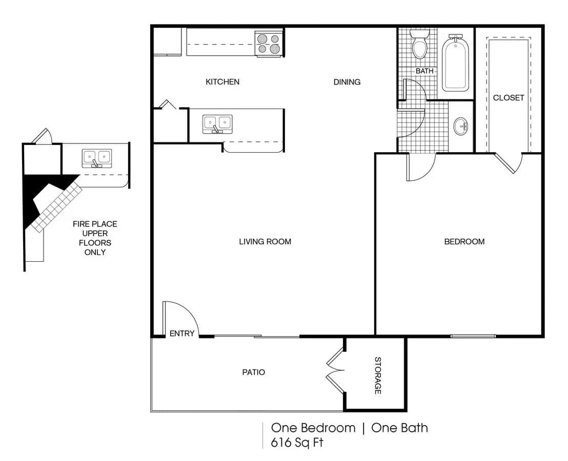 Unit 3004B 3004B floor plan