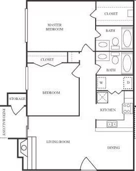 B1 623 floor plan