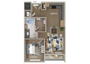 A1 0706 floor plan