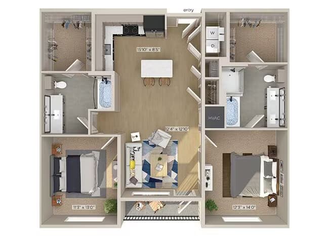 B2 0750 floor plan