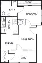 A1 1003 floor plan