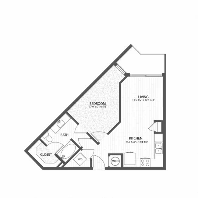 Unit 424 floor plan