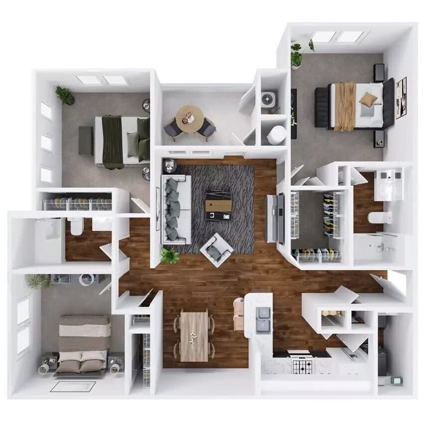 Unit 627 627 floor plan