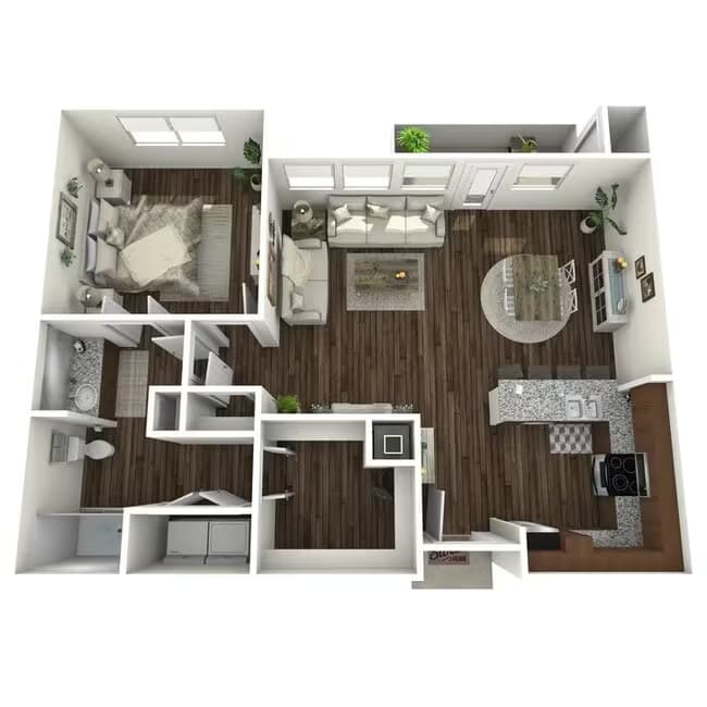 Unit 341 floor plan