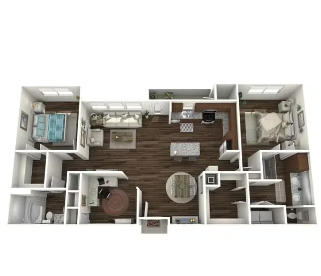 Unit 223 floor plan