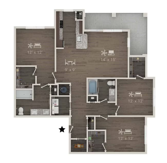 C1 3201 floor plan