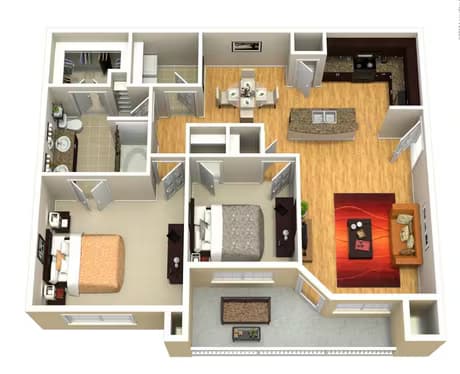 B1 835 floor plan