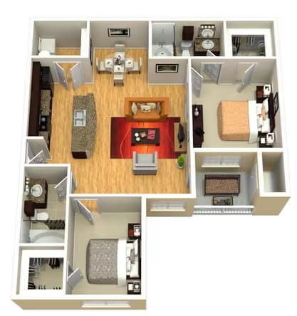 Unit 236 floor plan