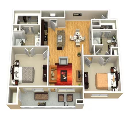 B3 934 floor plan