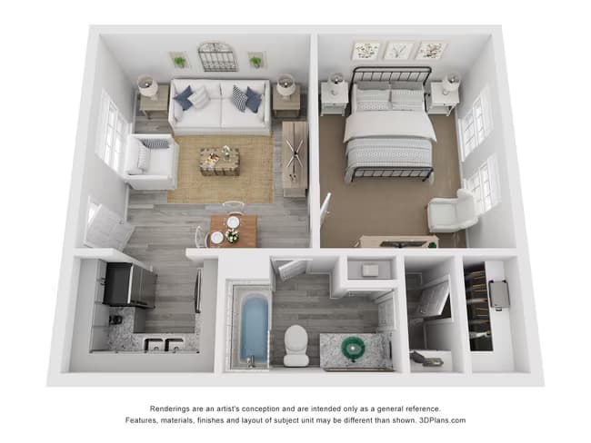 Unit 1032 floor plan