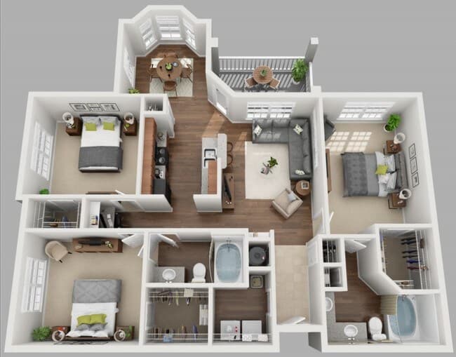Live Oak 05101 floor plan