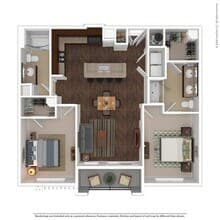 Unit 1207 floor plan