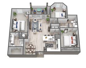 Island 342 floor plan