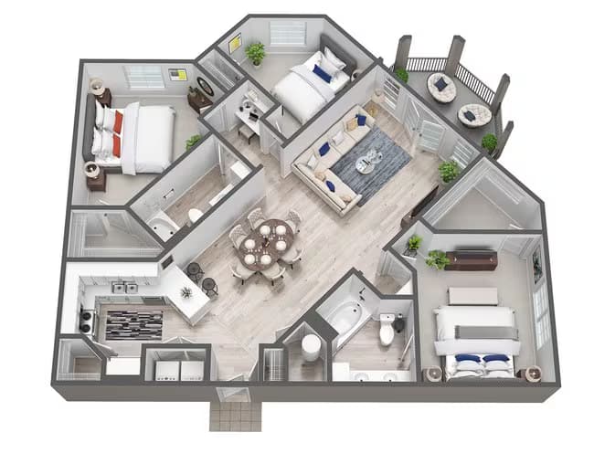 Lakeshore 102 floor plan