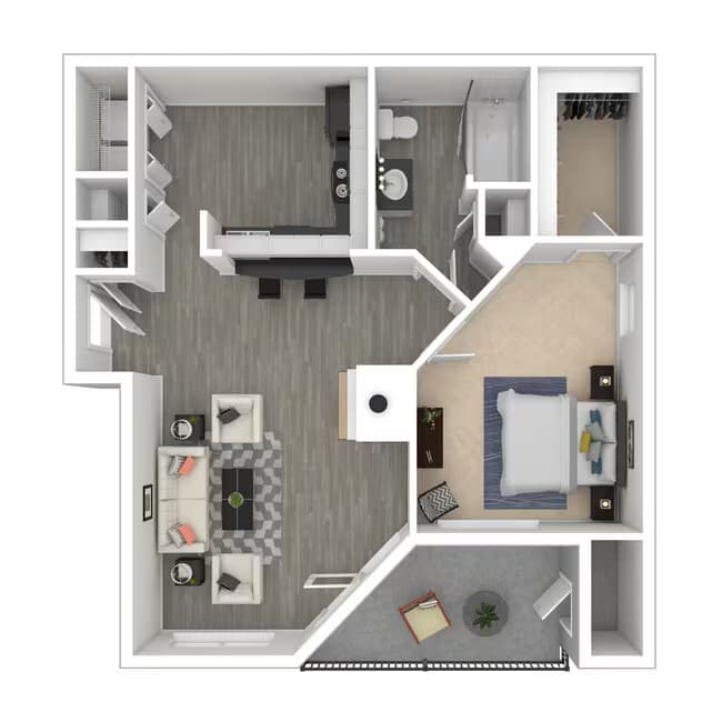 Unit 2018 floor plan