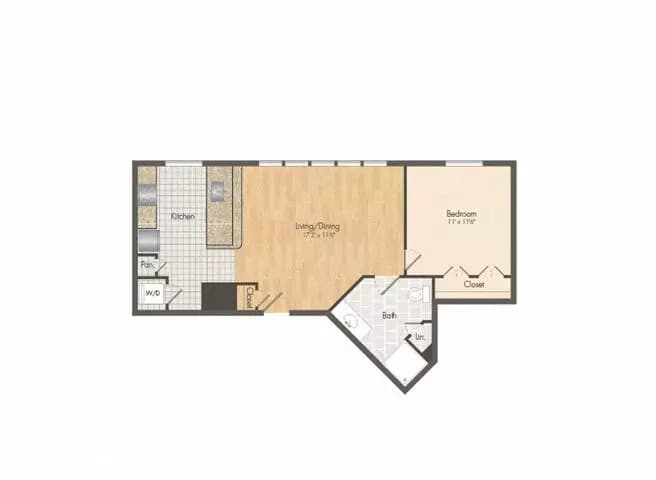 A2 201 floor plan
