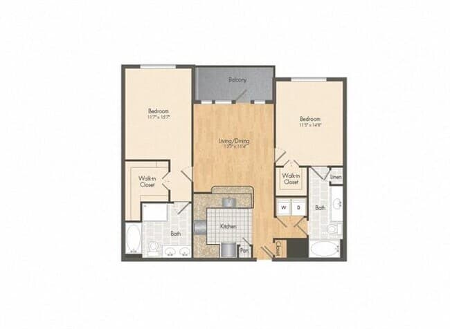 B1 205 floor plan