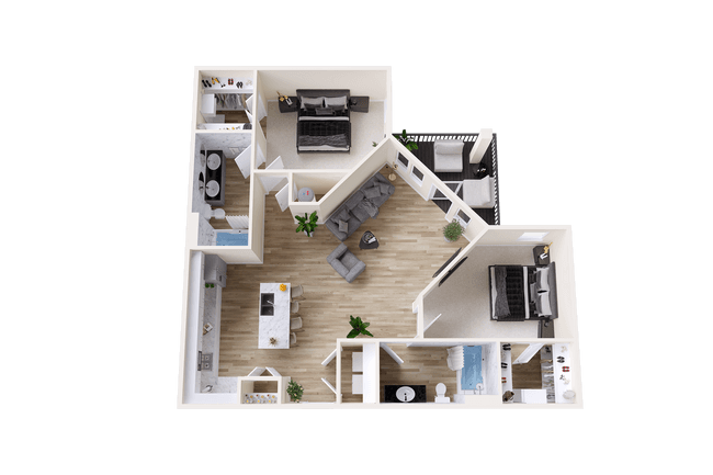 B3 1-1216 floor plan