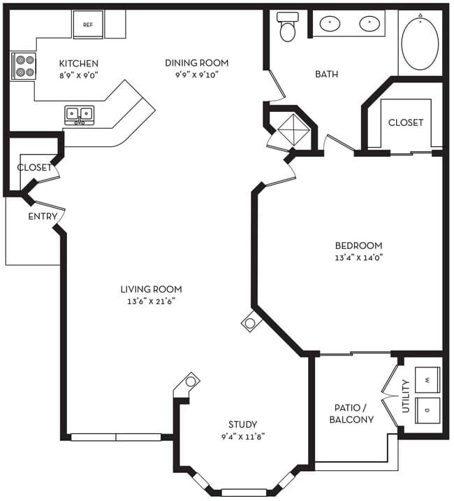 A3N 3-307 floor plan