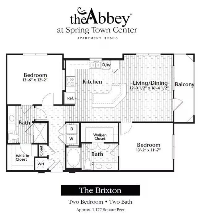 2x2 1218 floor plan