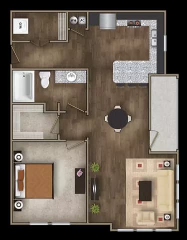 A2 4105 floor plan