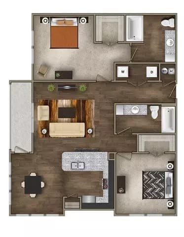 B1 3312 floor plan