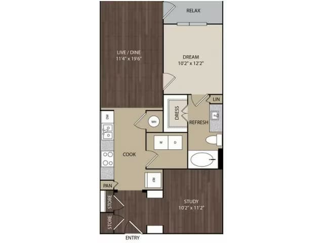 A6B 257 floor plan