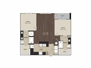 B1 514 floor plan