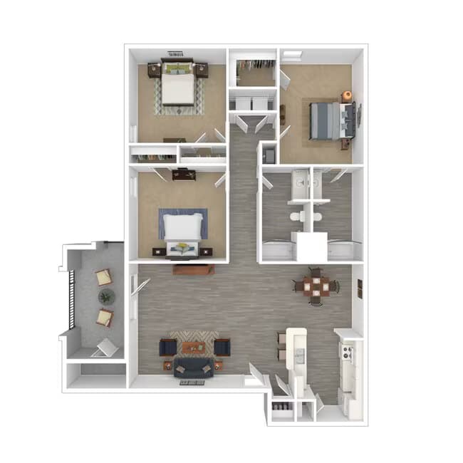 Unit 09201 floor plan