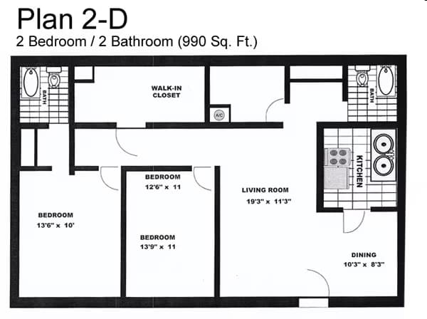 2D 531 floor plan