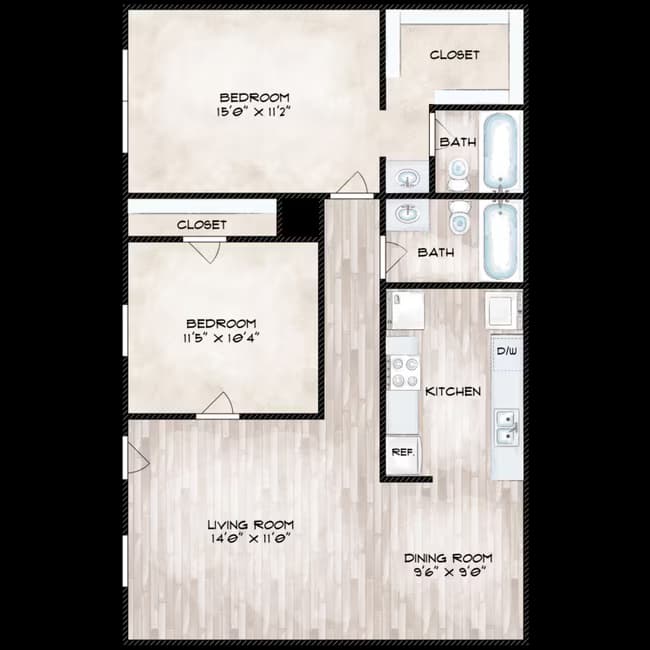B2-R 5412 floor plan