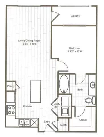 A4 1021 floor plan