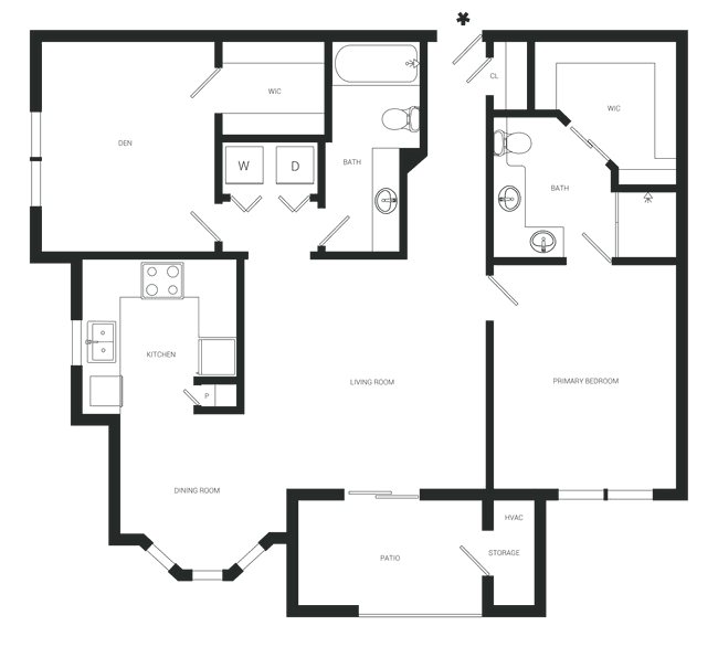 Amber 05301A floor plan