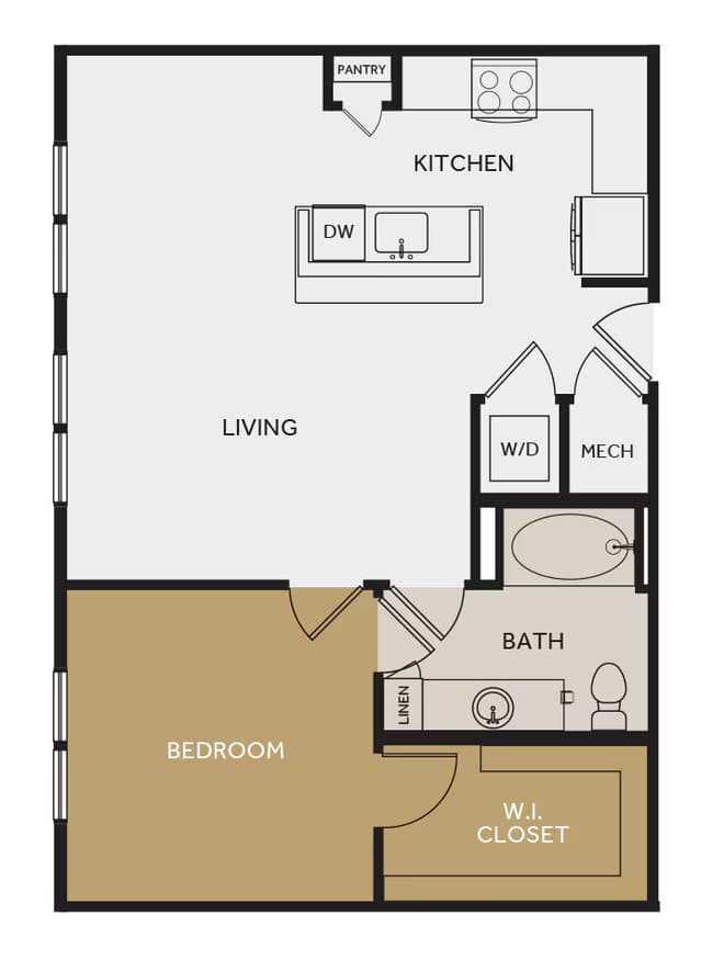 Unit 413 floor plan
