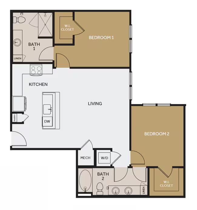 Unit 355 floor plan