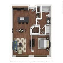 A1 - Affordable 1 228 floor plan