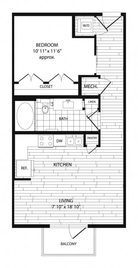 E1 2409 floor plan