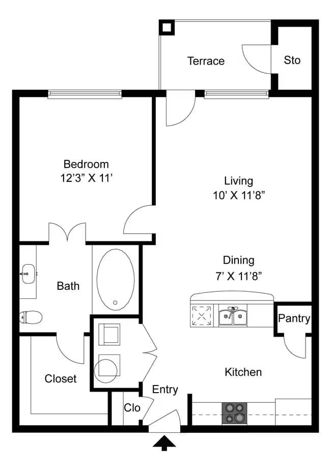 A1 239 floor plan