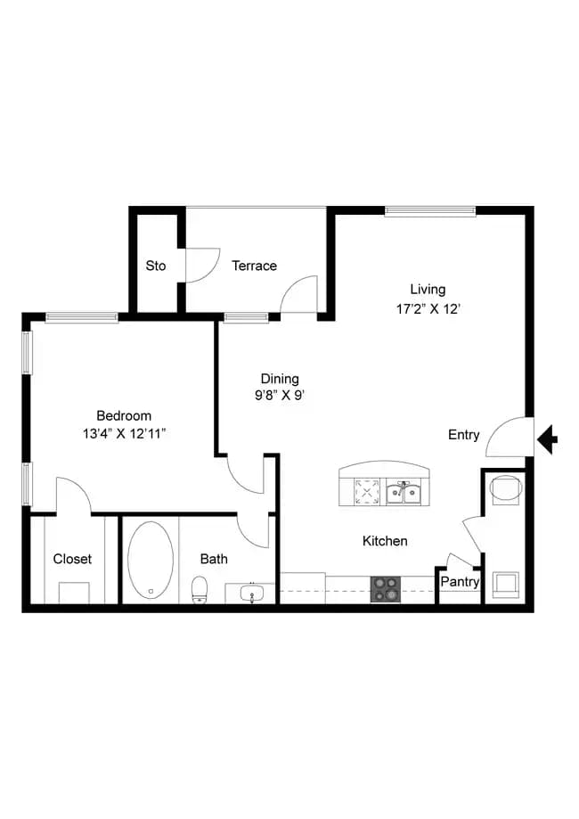 A2 1013 floor plan