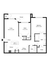 B1 637 floor plan