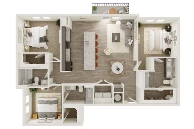 C1 2209 floor plan