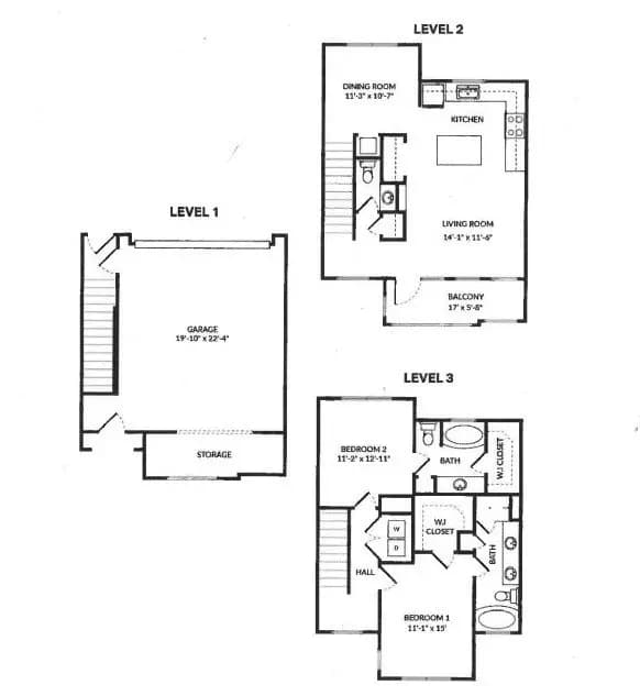 Unit 1005 1005 floor plan