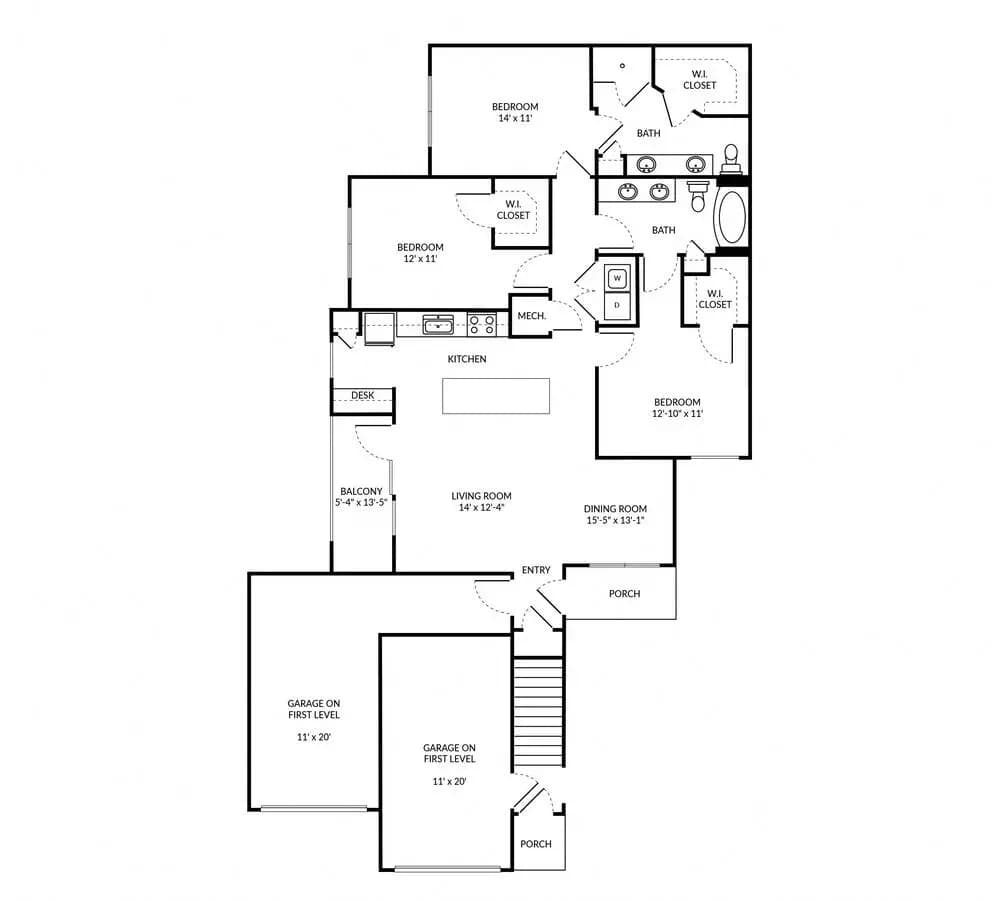 Unit 7102 7102 floor plan